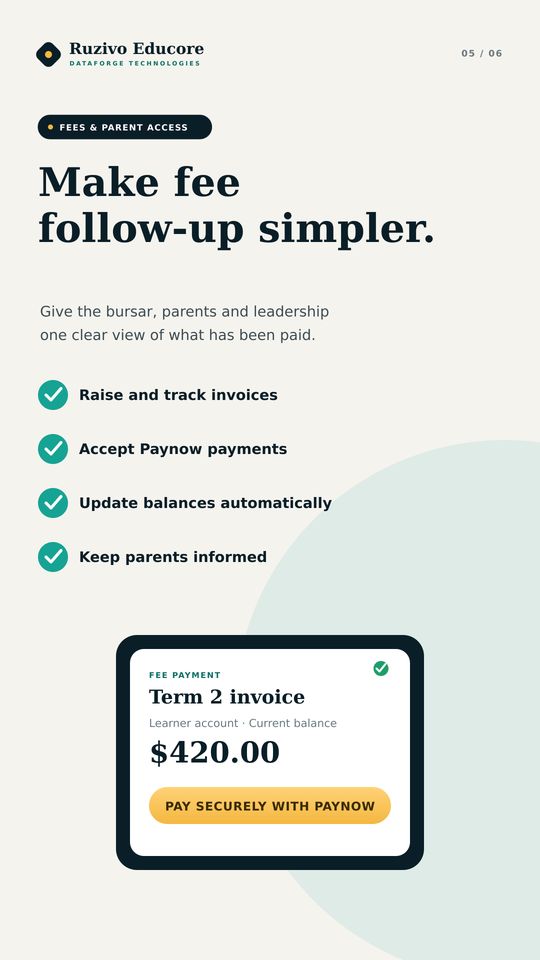 Fees and parents